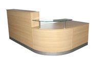 Large beech reception desk ~ Excellent condition